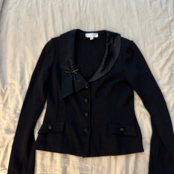 St. John Evening Santana Knit Blazer - Picture 8 of 9